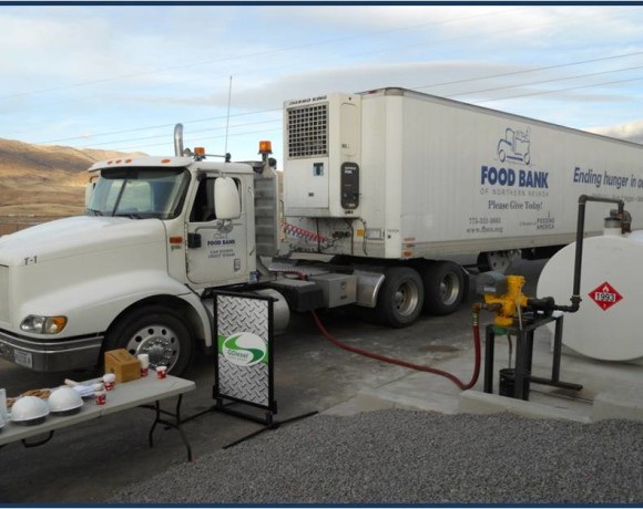  ARC donates its clean alternative GDiesel® fuel to worthy community charities such as the Food Bank of Northern Nevada.